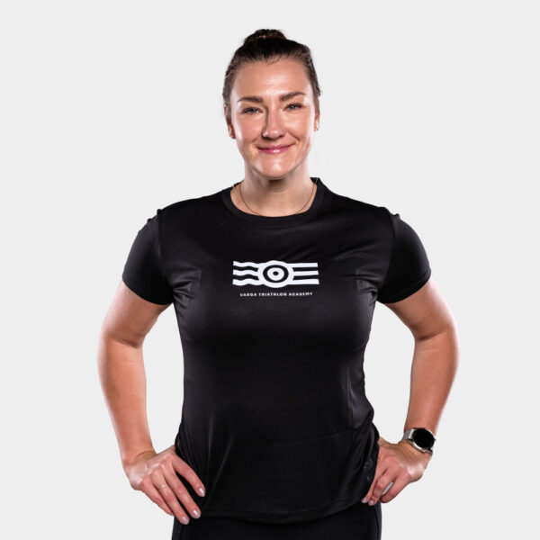 Women's Running T-Shirt – Black
